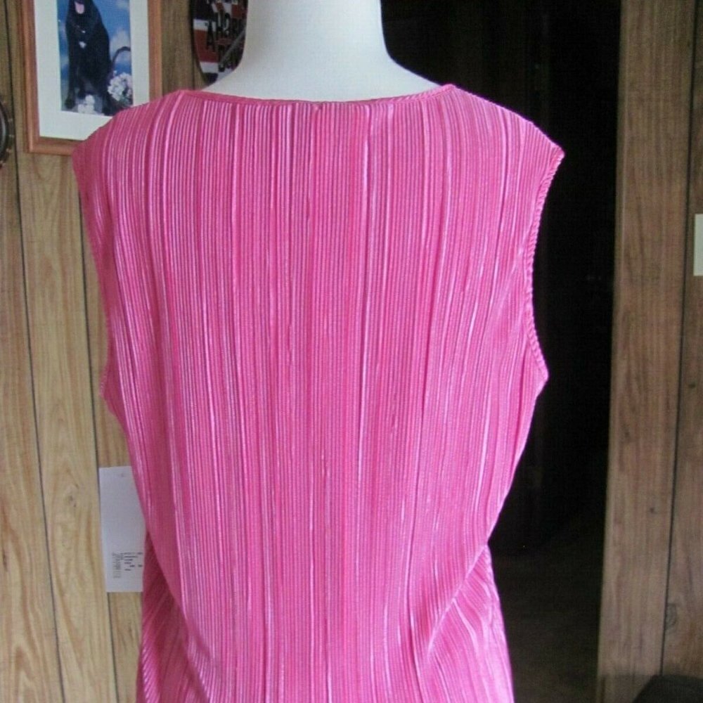 SOUTHERN LADY 2 PIECE SHIRT & LACE KIMONO  BRAND NEW  HOT PINK TANK PAIRED WITH‎ - Picture 11 of 14